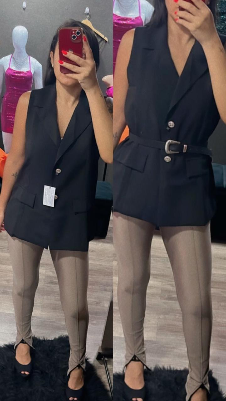 Colete Longo Alfaiataria