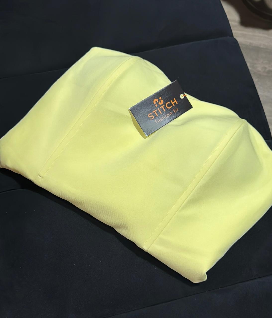 Vestido Alfaiataria Tomara Que Caía