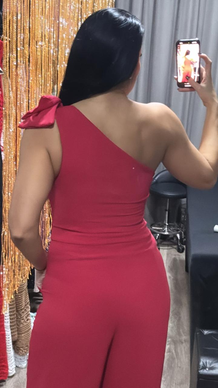 Macacão Alfaiataria Ombro Só