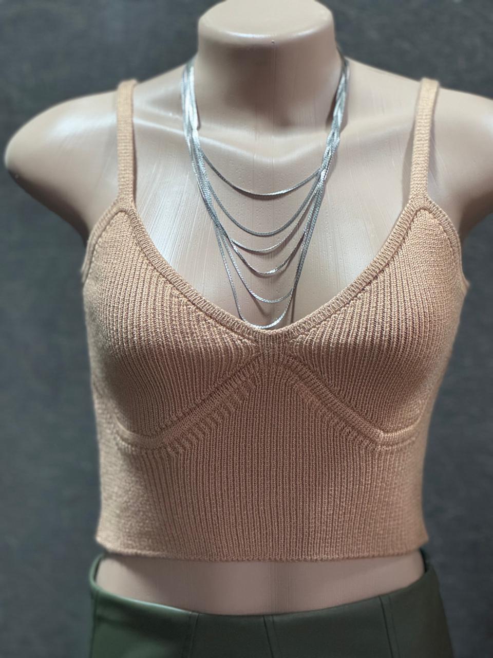 Cropped Tricô