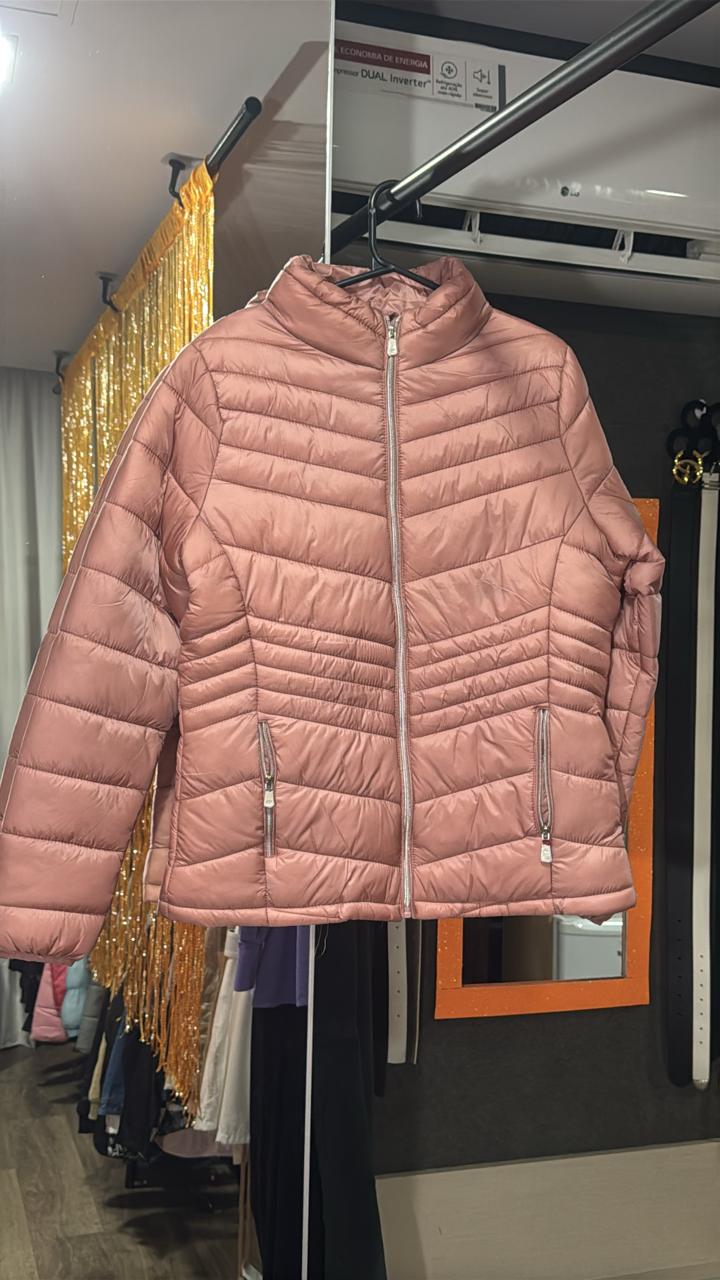 Jaqueta Peluciada De Gola