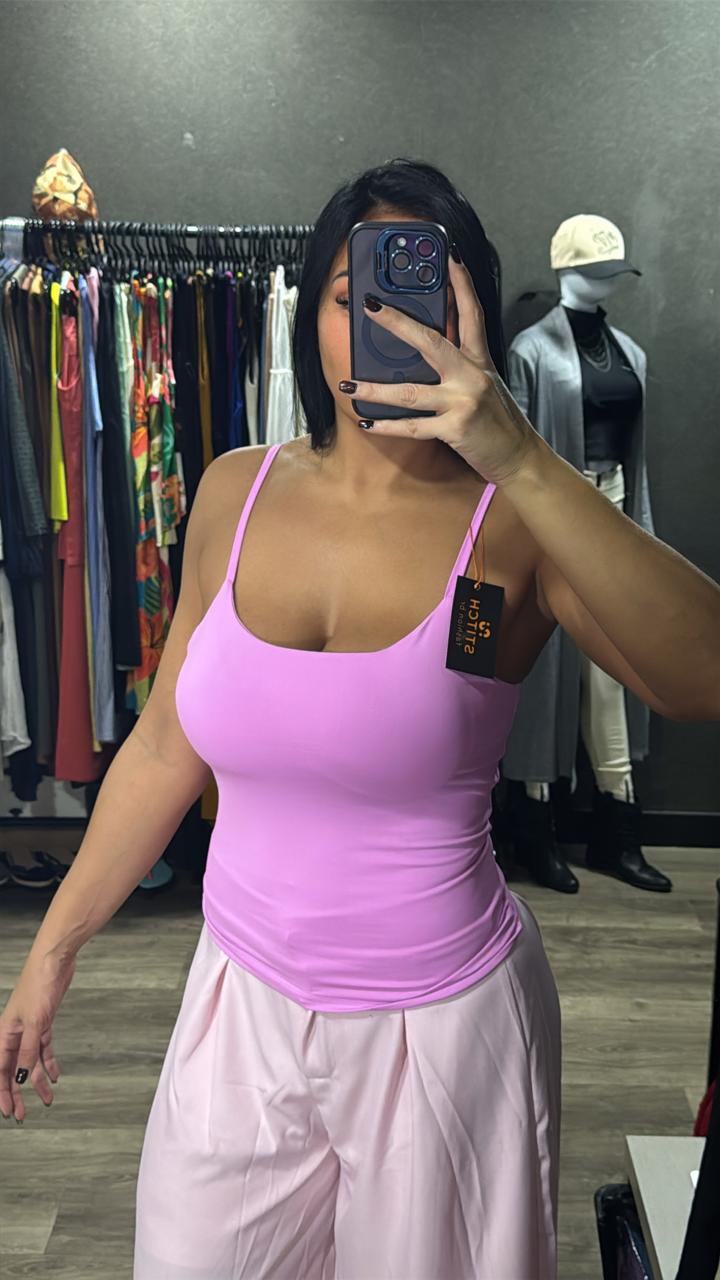 Blusinha Alça Com Bojo - GG