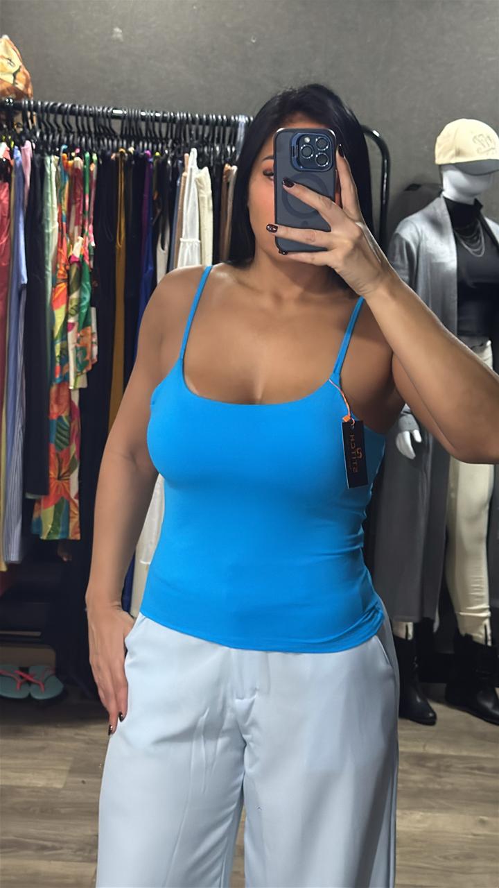 Blusinha Alça Com Bojo - GG