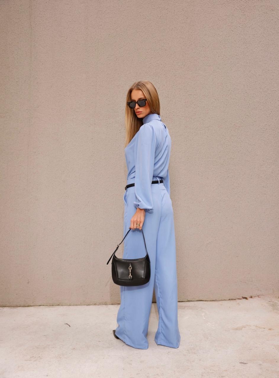 Calça Pantalona C/Bolso