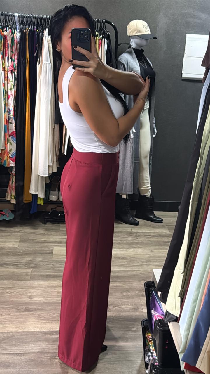 Calça Pantalona C/Bolso