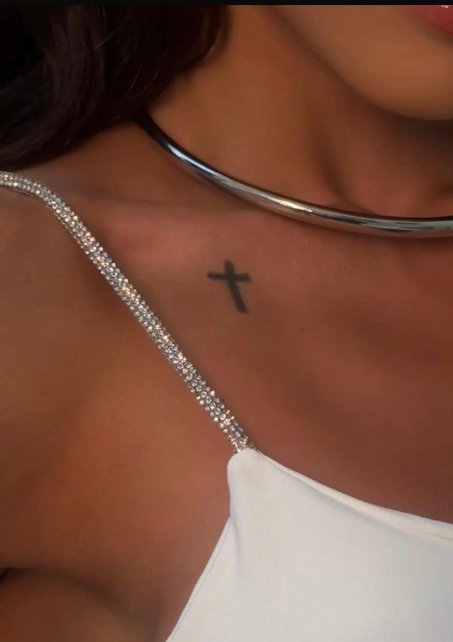 Vestido Alça Strass