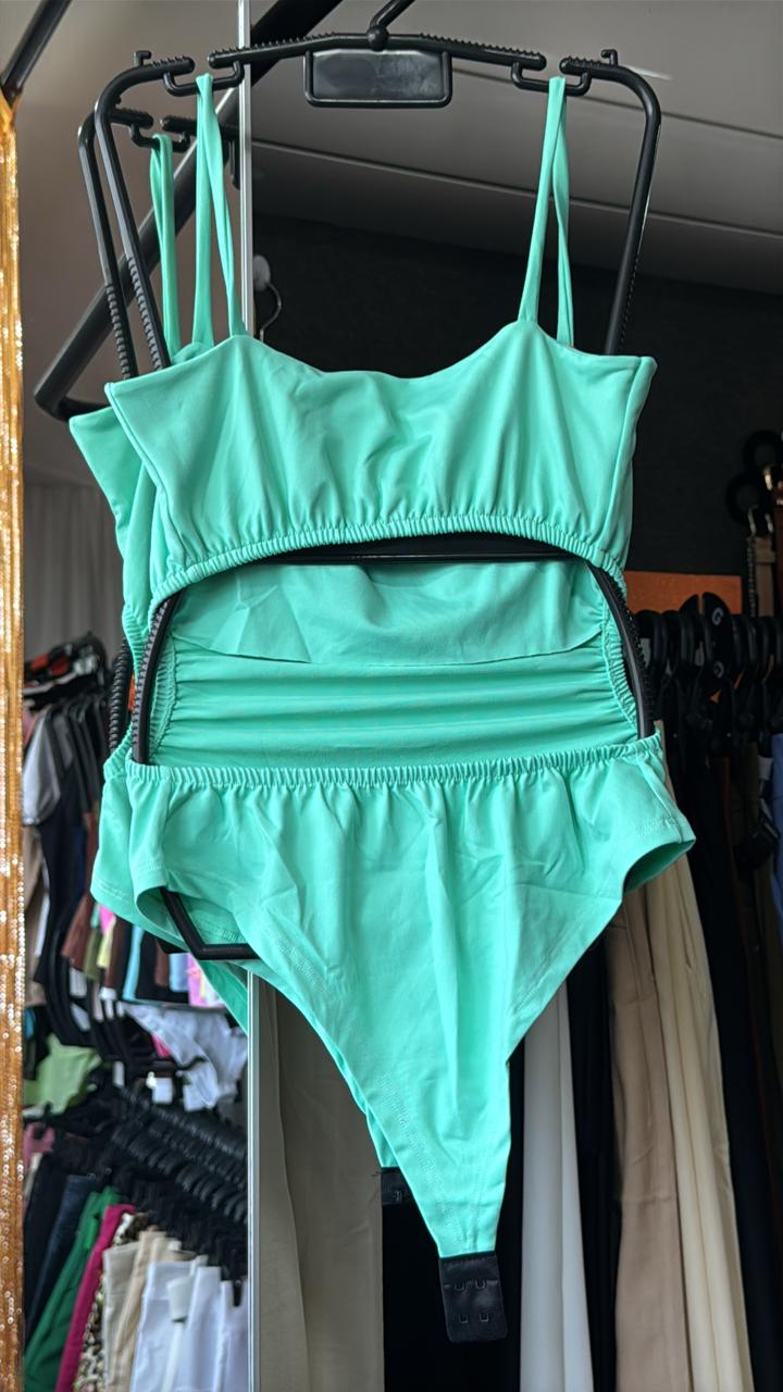 Boddy Recorte Costas - Alcinha