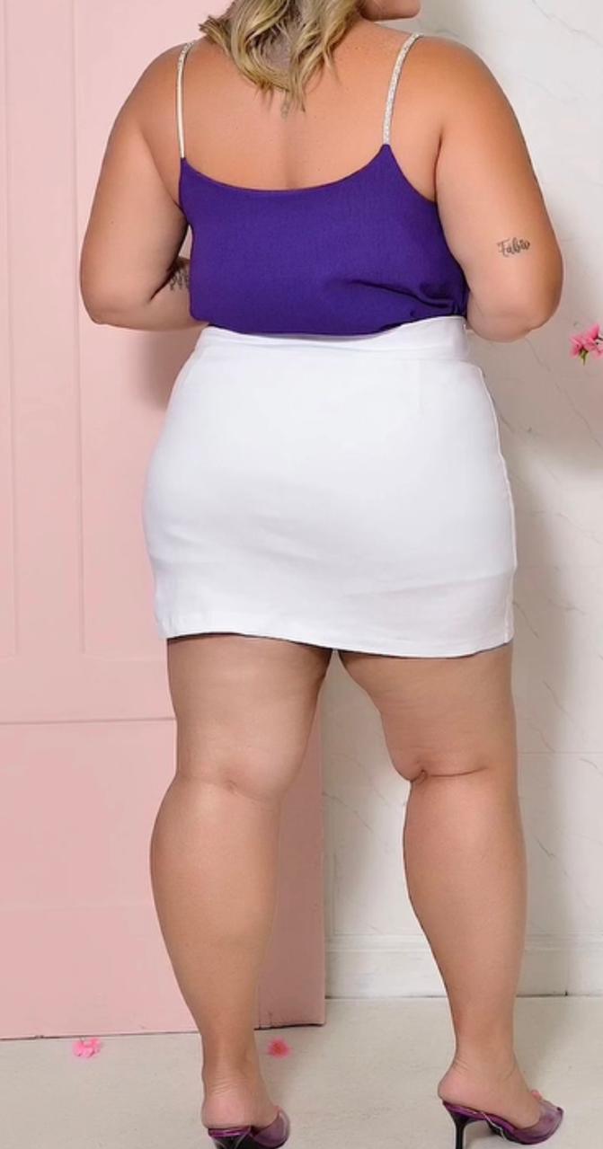 Shorts/Saia Cinto PluzSize