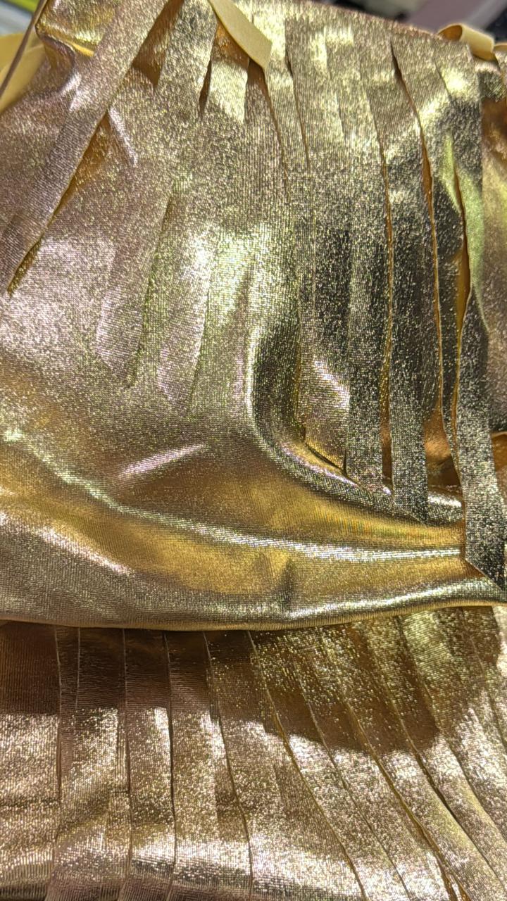 Conjunto Festival Hot Pants + Faixa C/ Franja