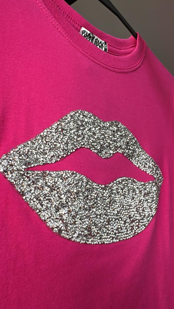 Blusinha Beijo C/Aplicaçao