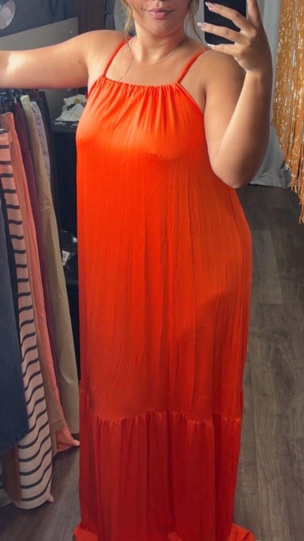 Vestido Longo Malha Fria