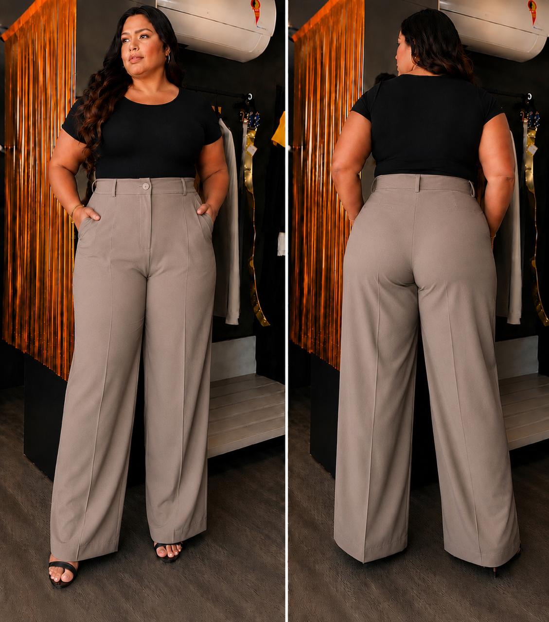 Calça Alfaiataria Plus Size