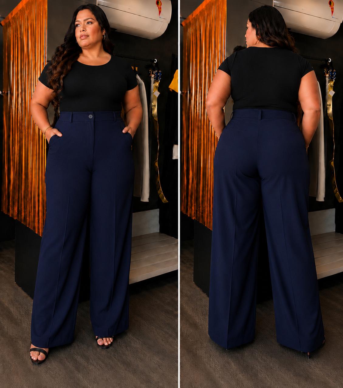 Calça Alfaiataria Plus Size