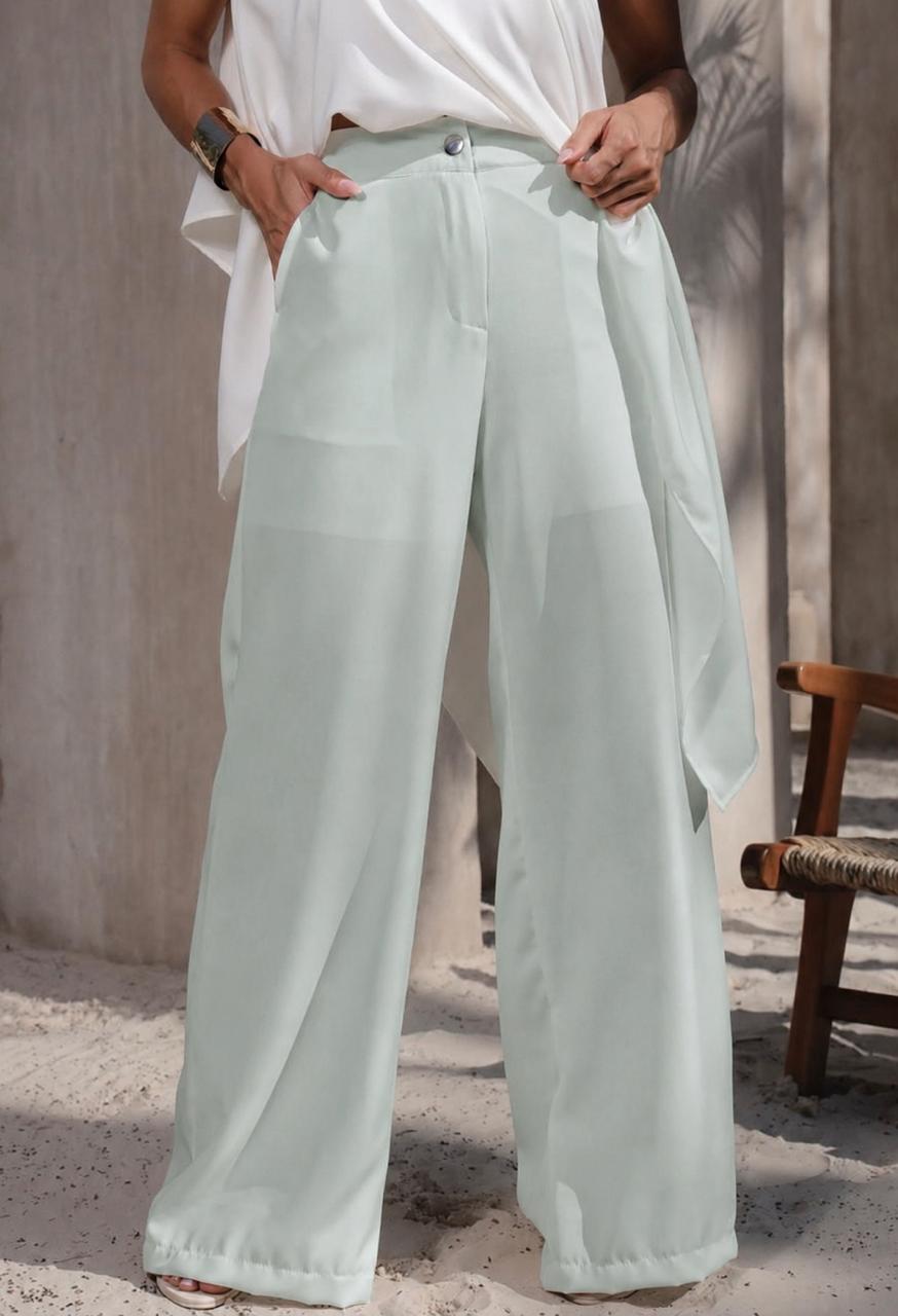 Calça Pantalona C/Bolso