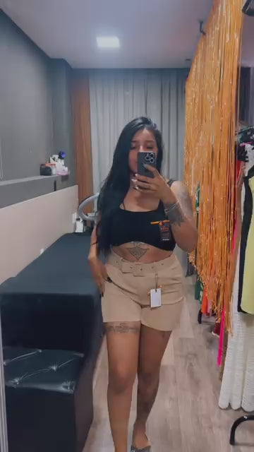 Shorts Alfaiataria C/ Cinto