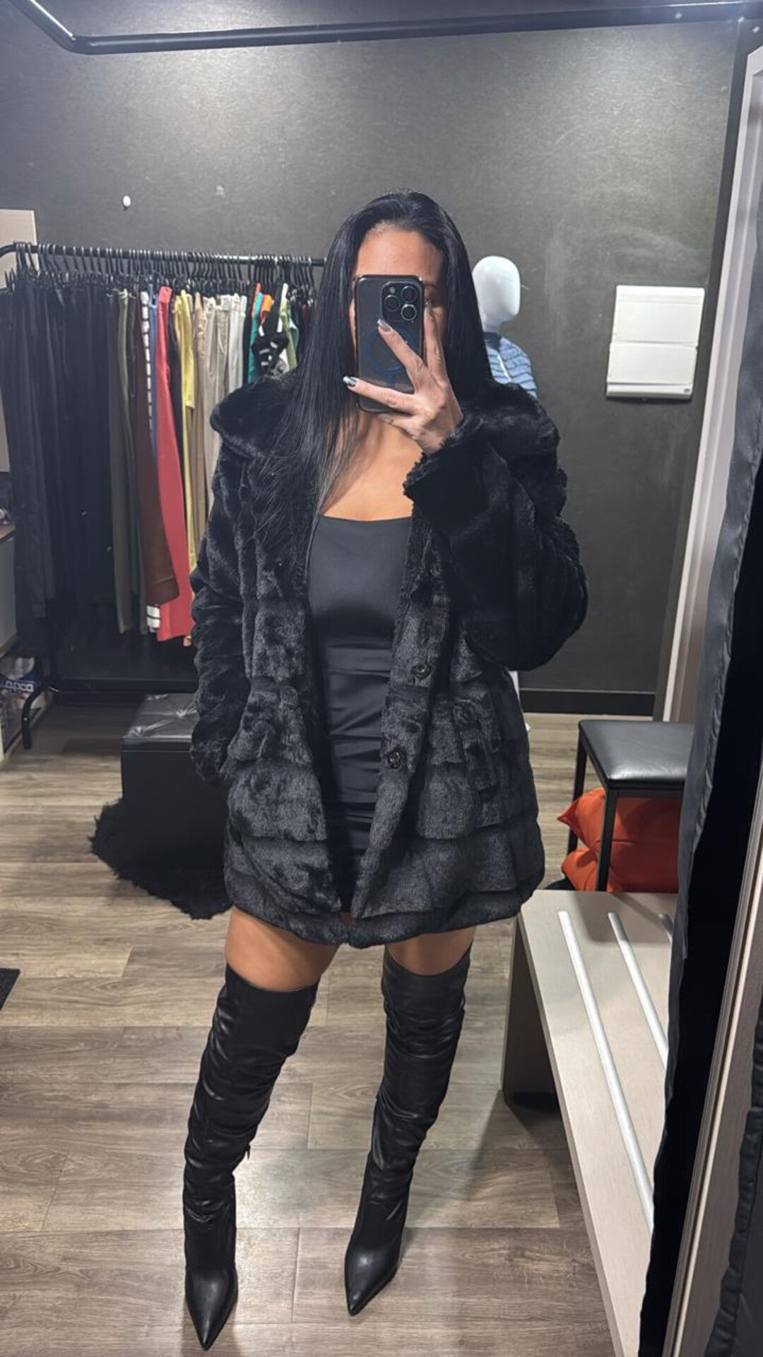 Casaco Pêlo Sintetico