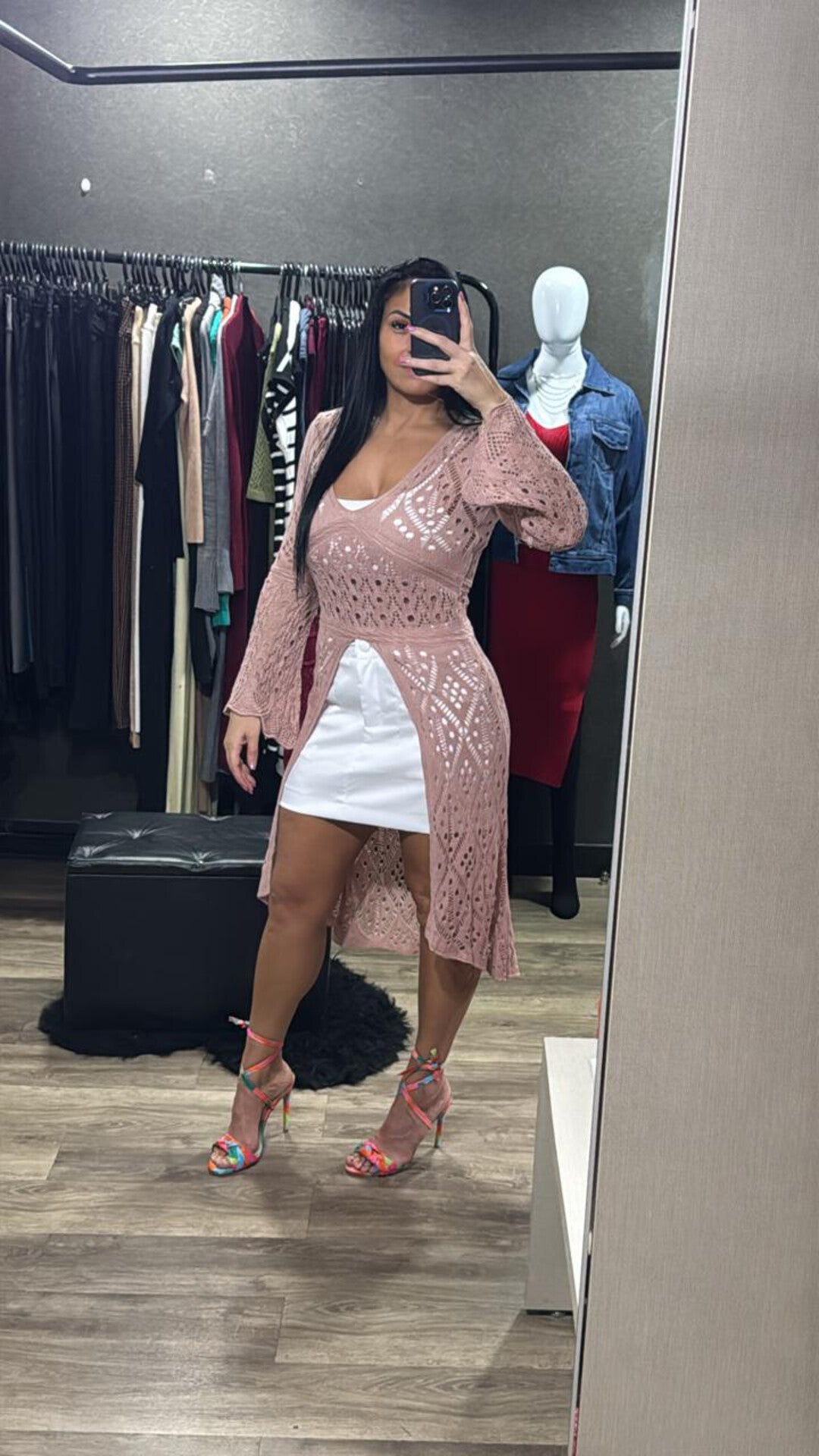 Blusa Tricô Longa