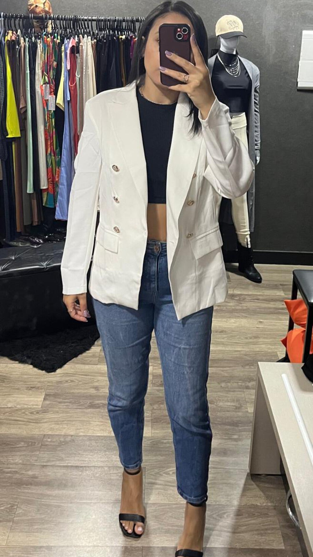 Blazer Botão Dourado