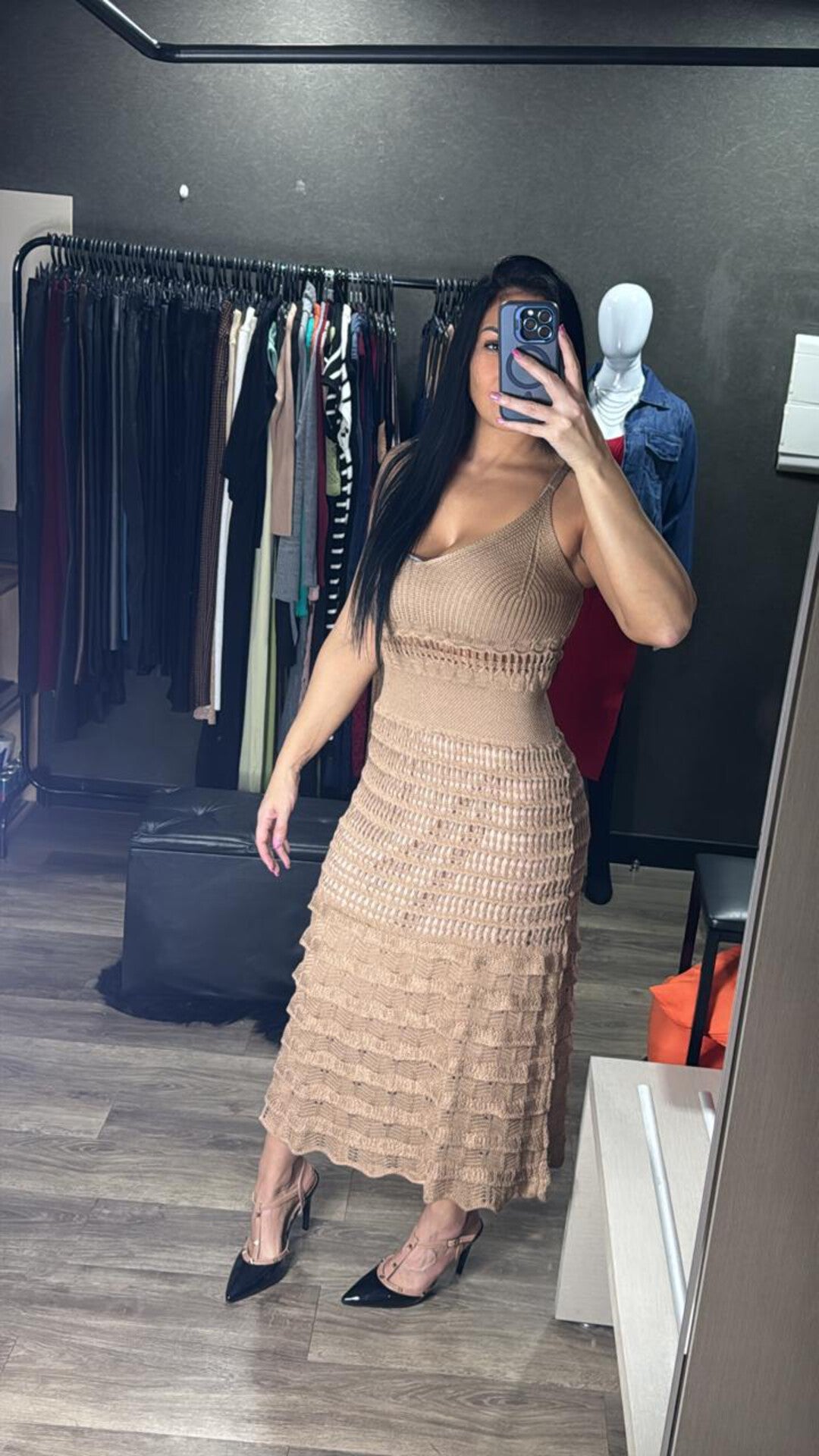 Vestido Tricô