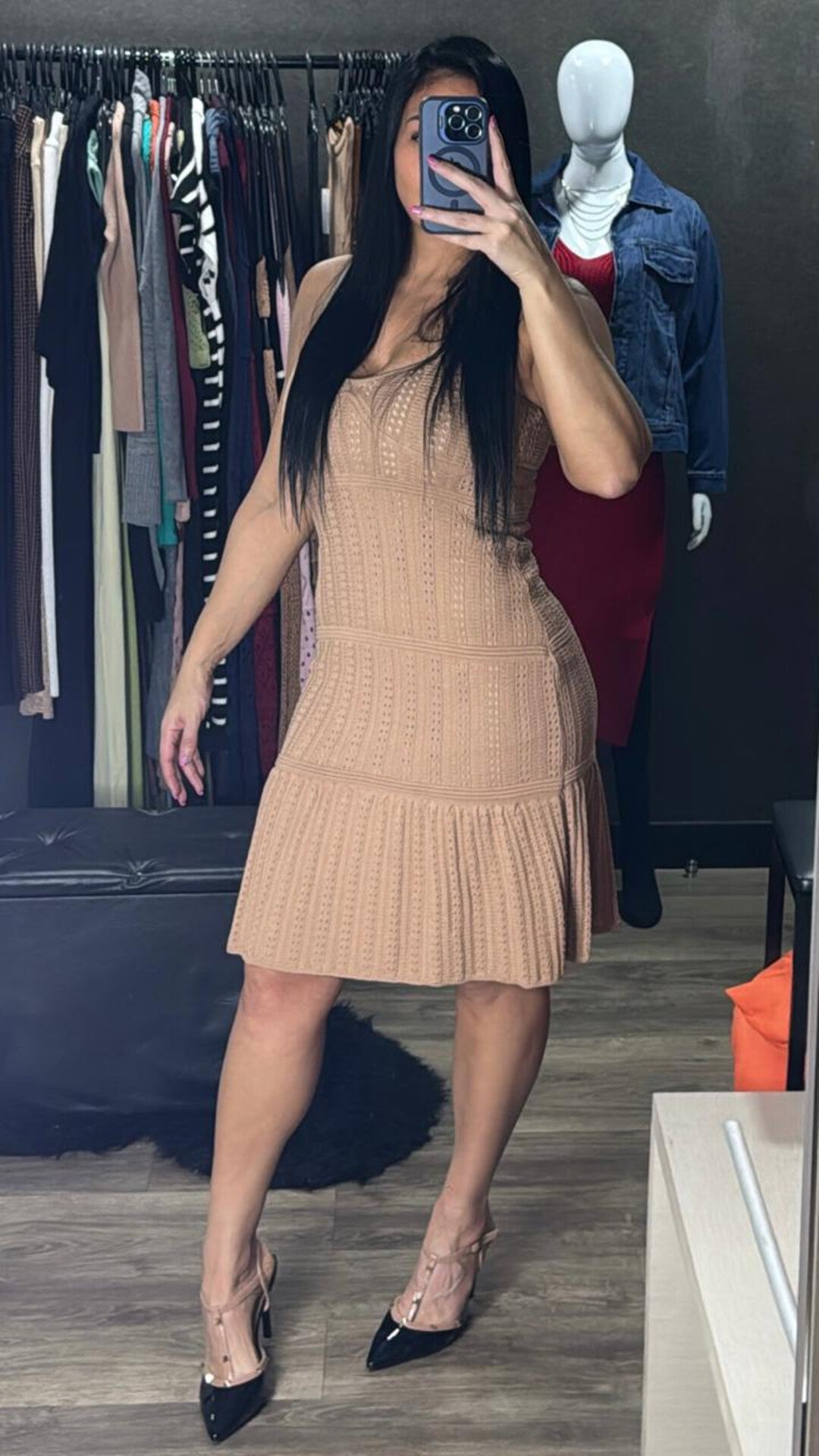 Vestido Tricô