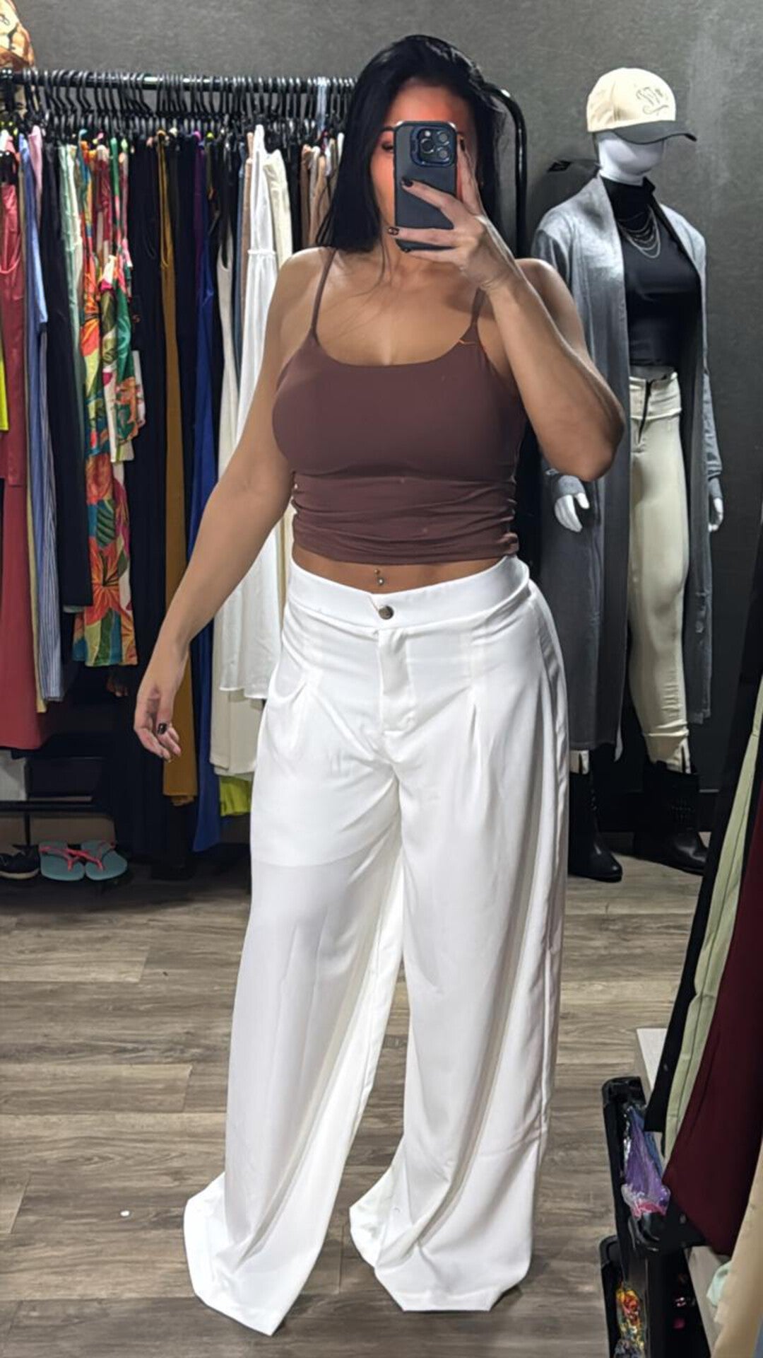 Calça Maxi Pantalona