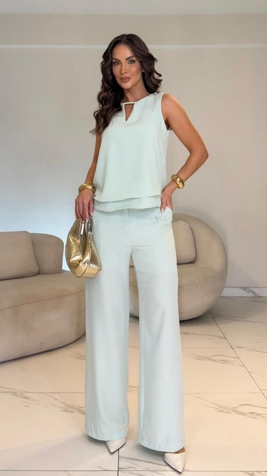 Conjunto Alfaiataria Regata