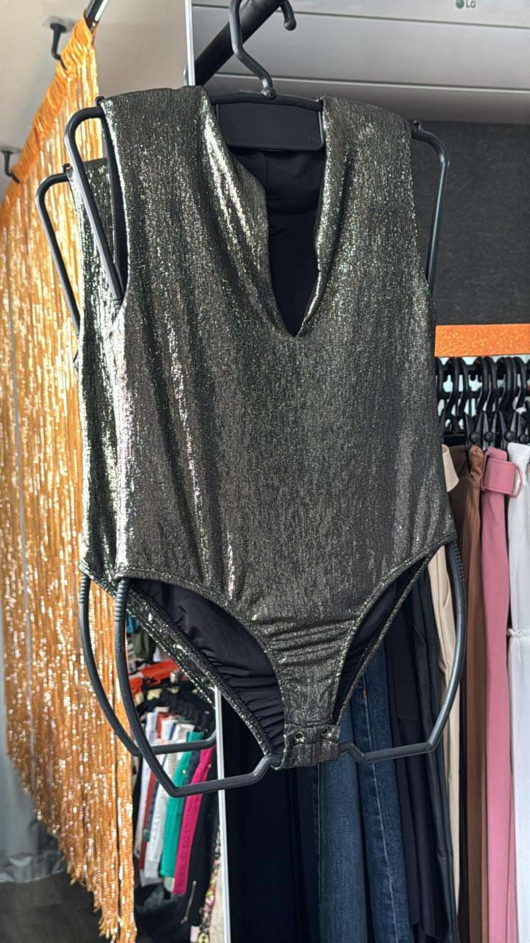 Body Brilho C/ Ombreira