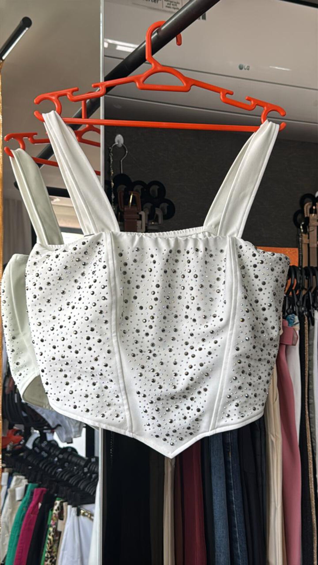 Cropped Strass PluzSize