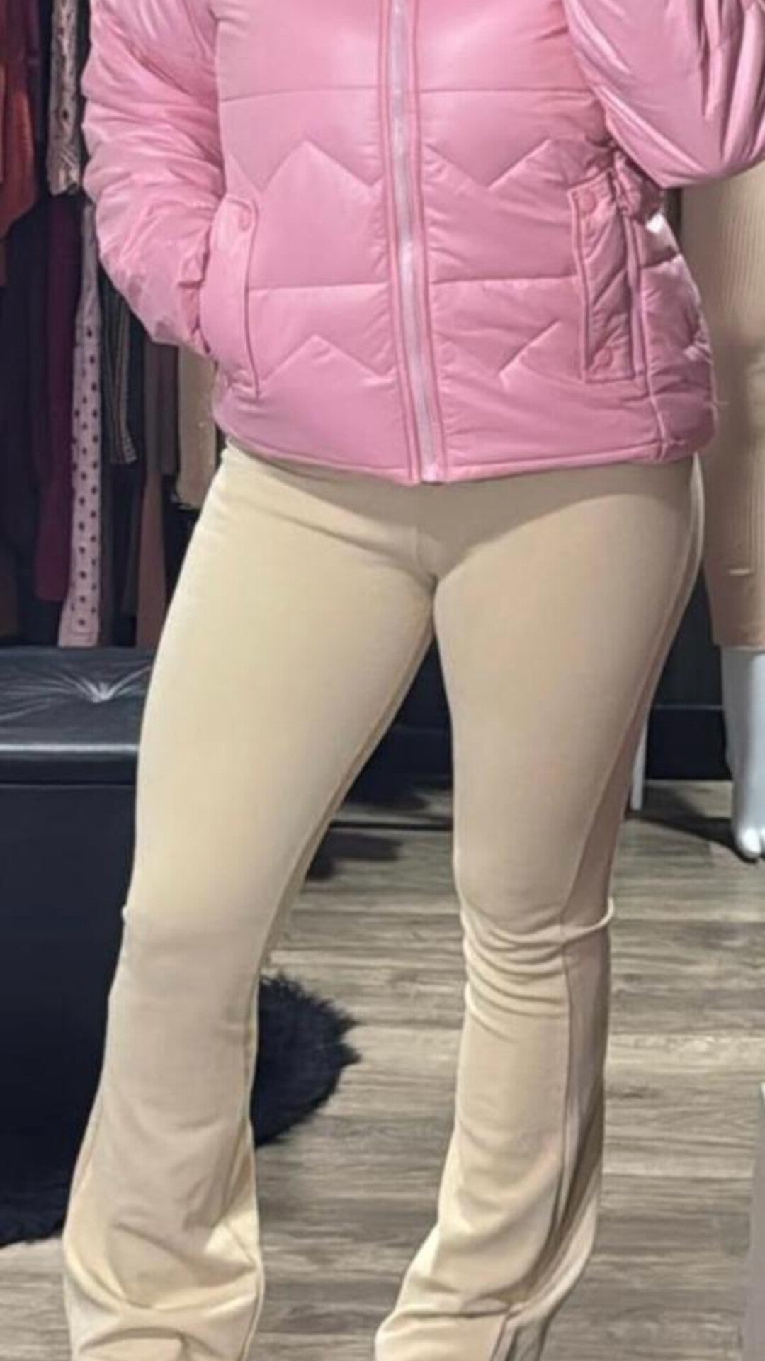 Calça Elastano Flare