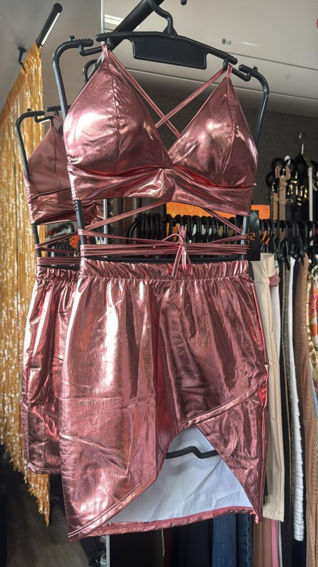 Conjuto Festival Saia + Top