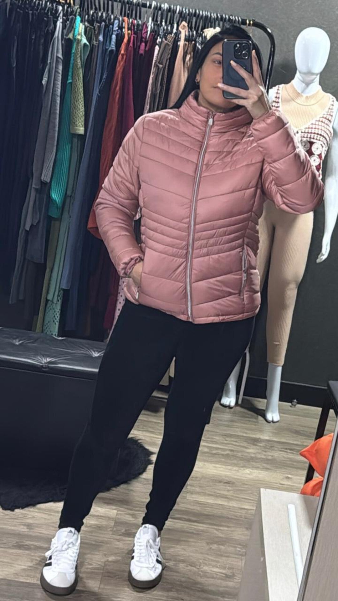 Jaqueta Peluciada De Gola